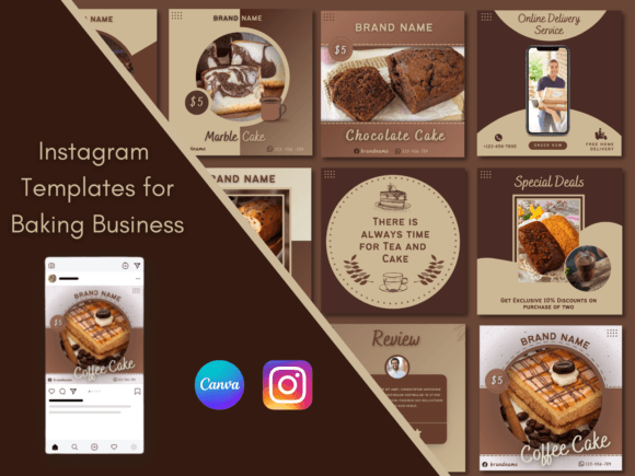 Canva Templates for Baking Business: Sweeten Your Social Feed