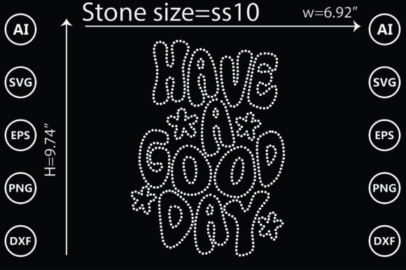 (Day) Rhinestone Templates Design: Instant Creative Sparkle
