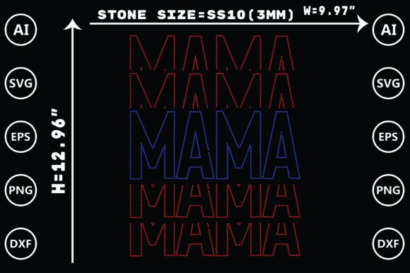 Mama Rhinestone Templates: A Designer's Guide to Sparkle