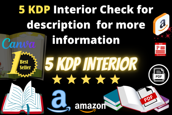 Master Amazon KDP Publishing with 5 Editable Interior Templates