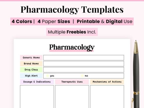 Mastering Medical Information with Pharmacology Templates