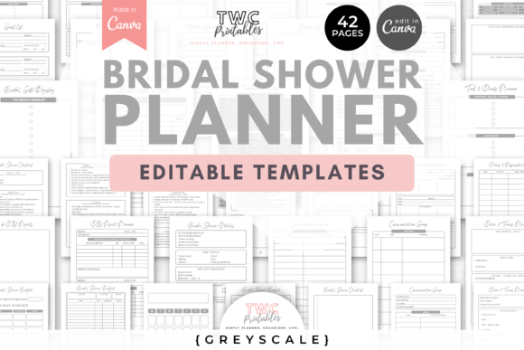 Plan a Flawless Shower with Canva Templates