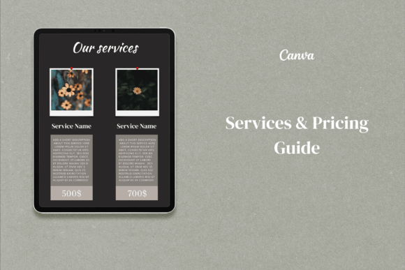 Services Pricing Templates: Your Guide to a Professional Price List