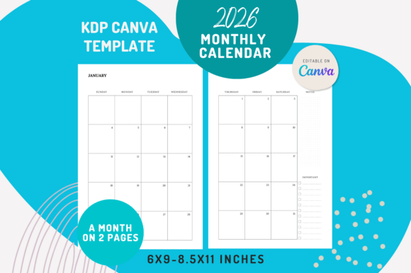 Streamline Your Year: The Practical Power of Canva 2026 Monthly Templates