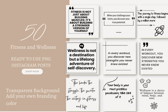 Transform Your Instagram with 50 Ready-to-Use Fitness & Wellness Quotes
