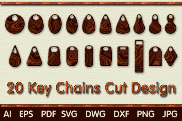 Unlock Creative Freedom with SVG Keychains Cutting Templates