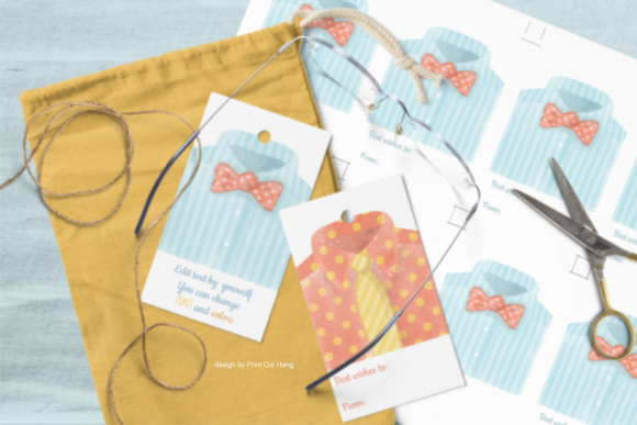 Watercolor Father's Day Tags Templates: A Designer's Guide