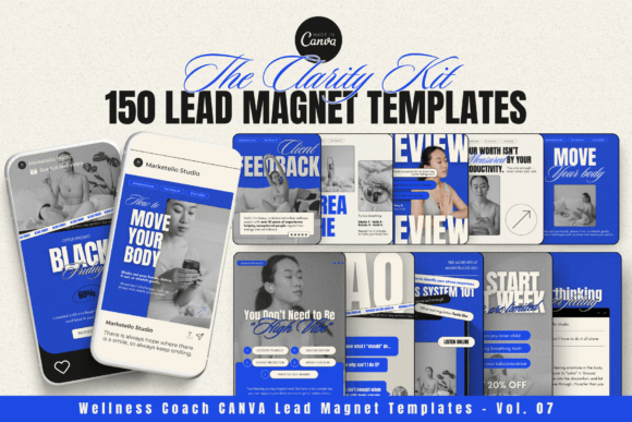 Wellness Coach Lead Magnet Templates: Your Design Toolkit